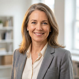 Sarah Coleman tercantum sebagai Chief Financial Officer di Karang Hasiltama, foto profil